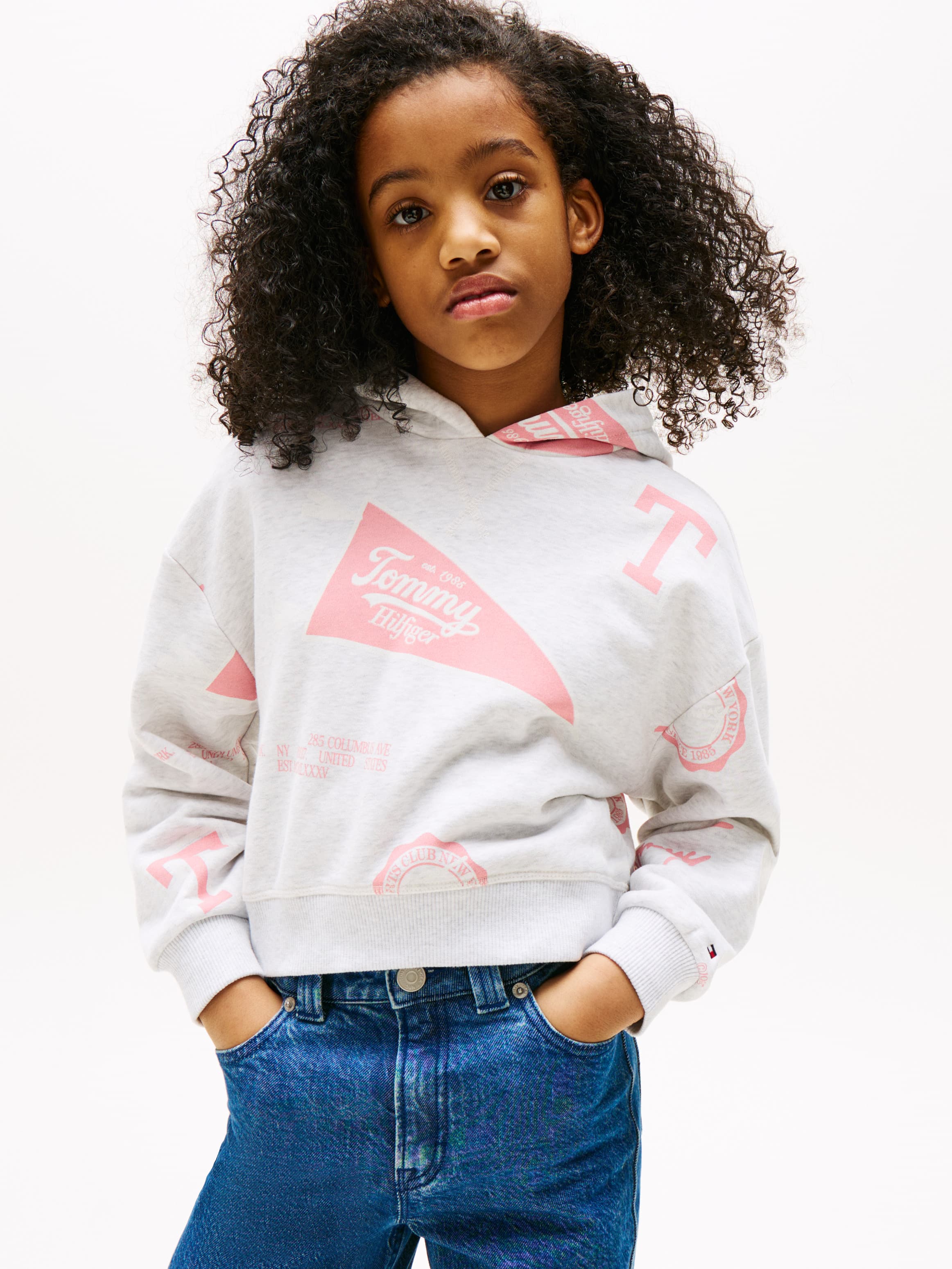Printed Hooded Sweatshirt