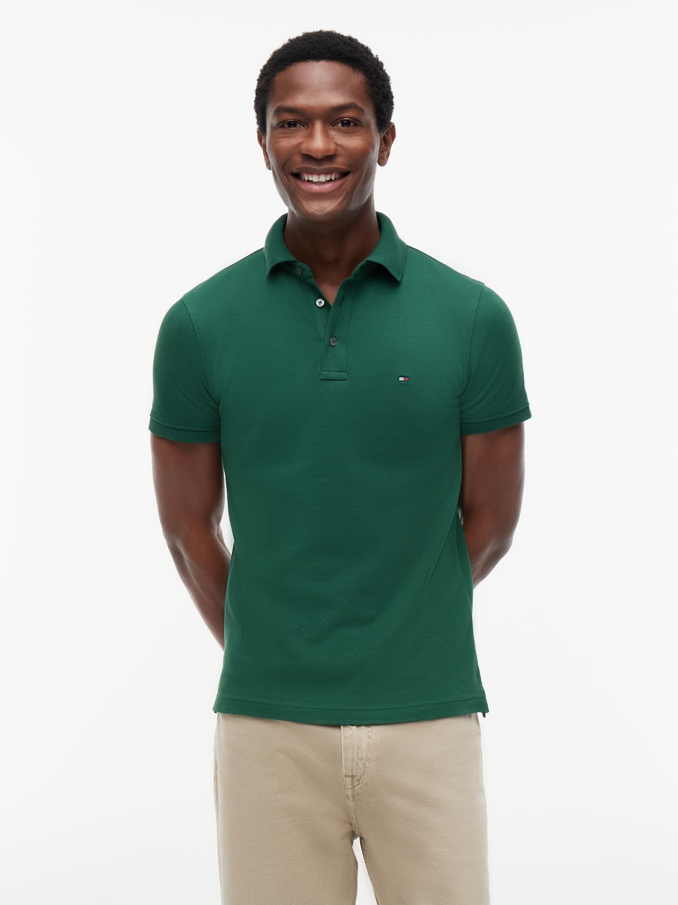 1985 Slim Fit Pique Polo Shirt