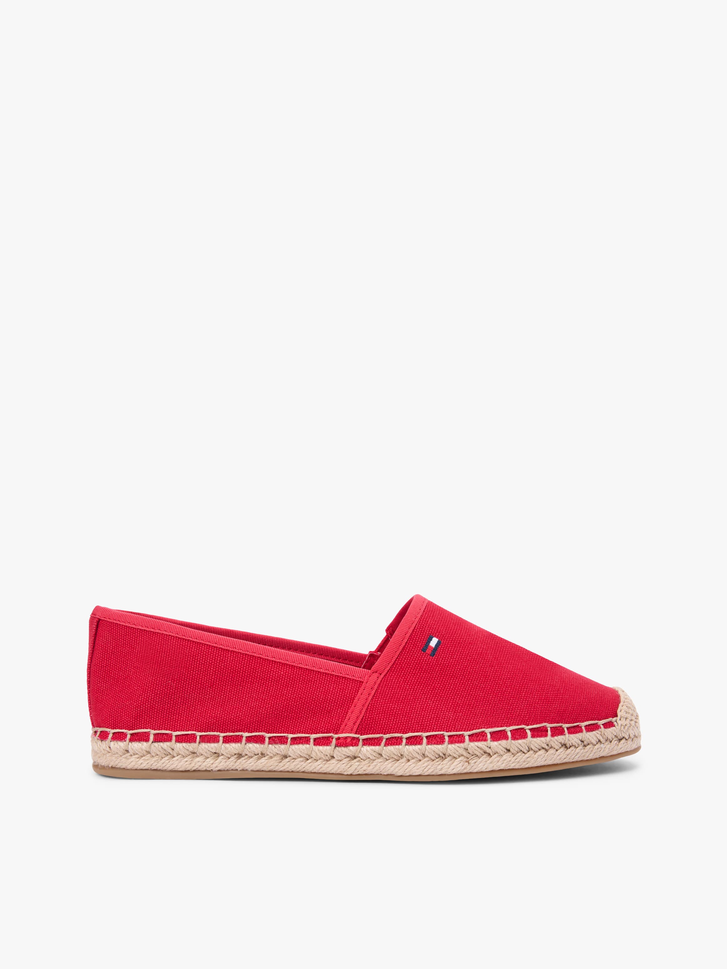 Flag Embroidery Canvas Espadrilles