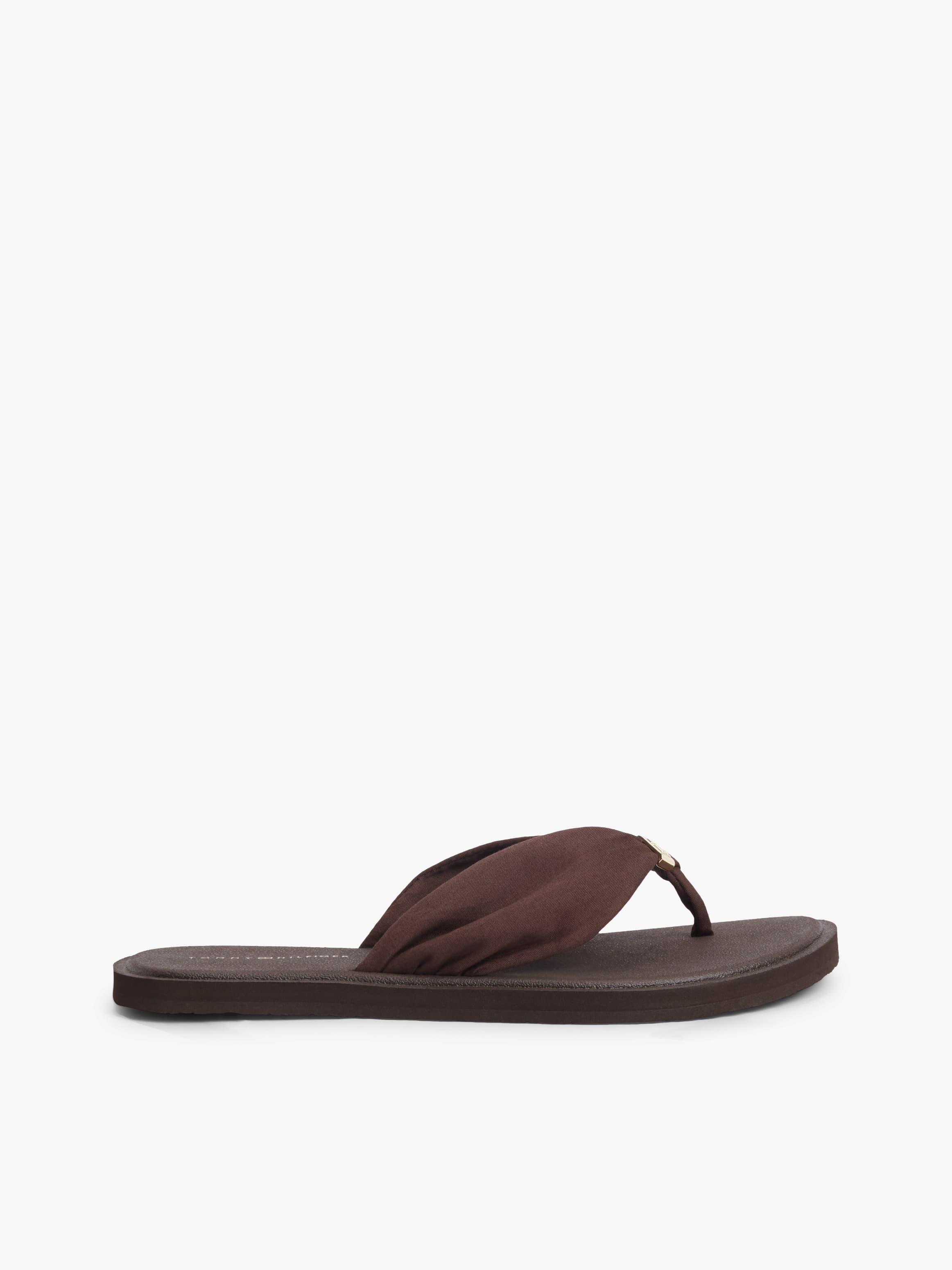 TH Monogram Plaque Flip-Flops