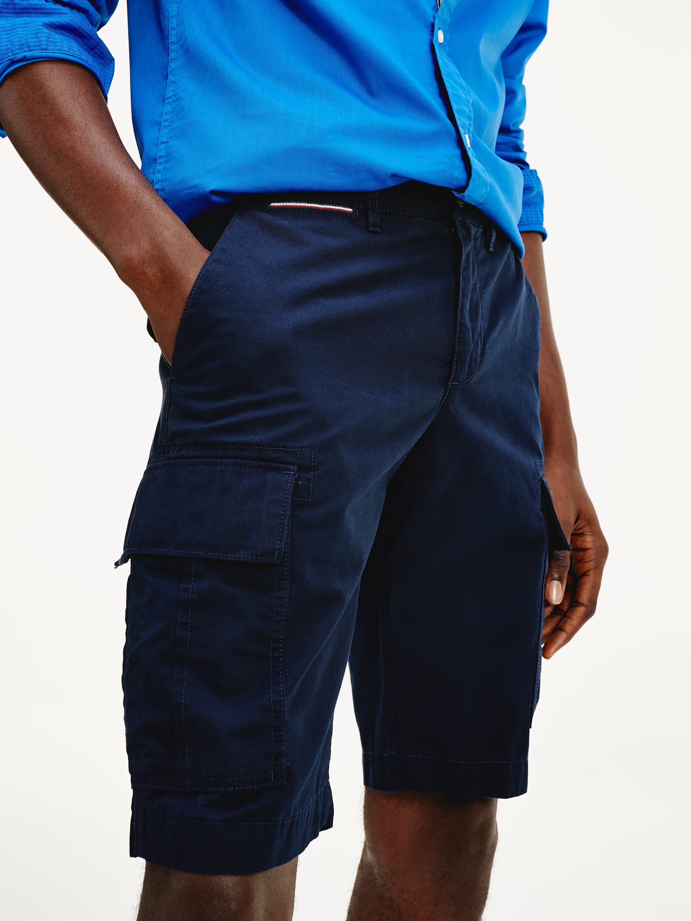 Lightweight Organic Cotton Cargo Shorts